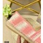 Dior Granville Espadrilles In D-Stripes Embroidered Cotton Pink 2021