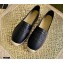 Dior Granville Espadrilles In Embossed Lambskin Black 2021