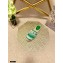 Dior Granville Espadrilles Mules In D-Stripes Embroidered Cotton Green 2021