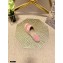 Dior Granville Espadrilles Mules In D-Stripes Embroidered Cotton Pink 2021
