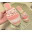 Dior Granville Espadrilles Mules In D-Stripes Embroidered Cotton Pink 2021