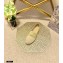 Dior Granville Espadrilles In Stripes Embroidered Cotton Beige 2021