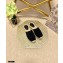 Dior Granville Espadrilles Mules In Stripes Embroidered Cotton Black 2021