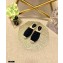 Dior Granville Espadrilles Mules In Stripes Embroidered Cotton Black 2021