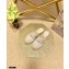 Dior Granville Espadrilles Mules In Stripes Embroidered Cotton White 2021