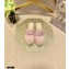 Dior Granville Espadrilles Mules In Stripes Embroidered Cotton Pink 2021