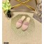 Dior Granville Espadrilles Mules In Stripes Embroidered Cotton Pink 2021