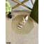 Gucci Interlocking G and Web Embroidered Canvas Wedge Open-toe Platform 10cm Espadrilles White 2021