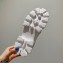 Prada Monolith Brushed Leather Cross Sandals White 2021