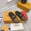 Louis Vuitton Gloria Flat Open Back Loafers Monogram Reverse Canvas 2021