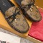 Louis Vuitton Gloria Flat Open Back Loafers Monogram Reverse Canvas 2021