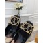 Louis Vuitton Heel 7.5cm Dauphine Madeleine Slingback Pumps Patent Black 2021