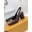 Louis Vuitton Heel 7.5cm Dauphine Madeleine Slingback Pumps Monogram Canvas 2021