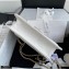 Chanel Grained Calfskin Medium Flap Bag AS2357 White 2021