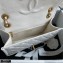 Chanel Grained Calfskin Medium Flap Bag AS2357 White 2021
