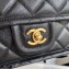 Chanel Grained Calfskin Medium Flap Bag AS2357 Black 2021
