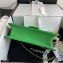 Chanel Grained Calfskin Medium Flap Bag AS2357 Green 2021