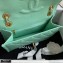Chanel Grained Calfskin Medium Flap Bag AS2357 Light Green 2021