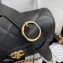 Chanel Calfskin Mini Messenger Bag AS2484 Black 2021