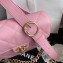 Chanel Calfskin Mini Messenger Bag AS2484 Light Pink 2021