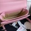 Chanel Calfskin Mini Messenger Bag AS2484 Light Pink 2021