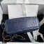 Chanel Crumpled Lambskin Small Hobo Bag AS2479 Navy Blue 2021
