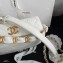 Chanel Crumpled Lambskin Small Hobo Bag AS2479 White 2021