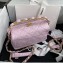Chanel Crumpled Lambskin Small Hobo Bag AS2479 Light Pink 2021