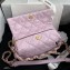 Chanel Crumpled Lambskin Small Hobo Bag AS2479 Light Pink 2021