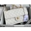 Chanel Grained Calfskin Large Flap Bag AS2358 White 2021