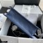 Chanel Grained Calfskin Large Flap Bag AS2358 Navy Blue 2021