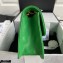 Chanel Grained Calfskin Large Flap Bag AS2358 Green 2021