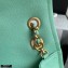 Chanel Grained Calfskin Large Flap Bag AS2358 Light Green 2021