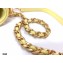Chanel Shiny Lambskin Entwined Chain Small Flap Bag AS2387 Yellow 2021