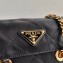 Prada Vintage Small Shoulder Bag 1BD625 Black 2021