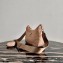 Prada Padded Nylon Shoulder Bag 1BC151 Beige 2021