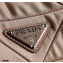 Prada Padded Nylon Shoulder Bag 1BC151 Beige 2021