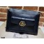Gucci Small Shoulder Bag with Double G ‎648999 Leather Black 2021