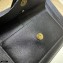 Gucci Small Shoulder Bag with Double G ‎648999 Leather Black 2021