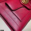 Gucci Small Shoulder Bag with Double G ‎648999 Leather Red 2021