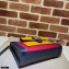 Gucci Small Shoulder Bag with Double G ‎648999 Leather Navy Blue/Red/Yellow 2021