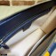 Gucci Small Shoulder Bag with Double G ‎648999 Leather Navy Blue/Red/Yellow 2021