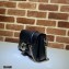 Gucci Interlocking G Leather Crossbody Bag 607720 Black 2021