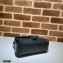 Gucci Interlocking G Leather Crossbody Bag 607720 Black 2021