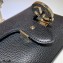 Gucci Interlocking G Leather Crossbody Bag 607720 Black 2021