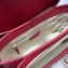 Gucci Interlocking G Leather Crossbody Bag 607720 Red 2021