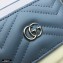 Gucci GG Marmont Card Case 443127 Pastel Blue