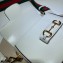 Gucci Horsebit 1955 Mini Shoulder Bag 658574 Leather White 2021