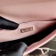 Prada Cleo Brushed Leather Shoulder Bag with Flap 1BD311 Light Pink 2021