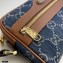 Gucci Ophidia GG Mini Bag 517350 Washed GG Denim Blue 2021